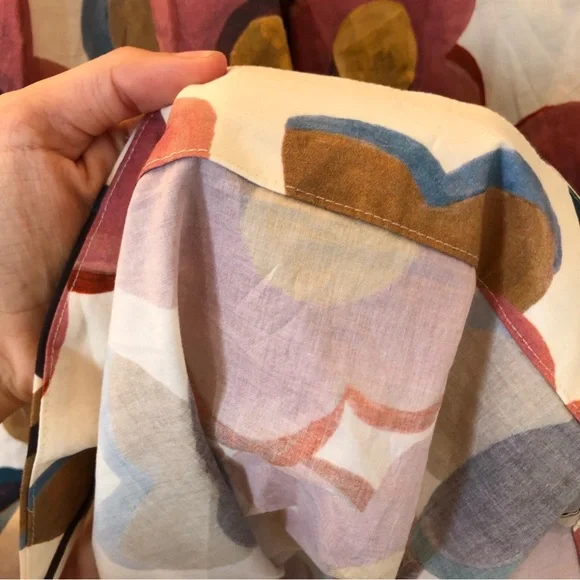 Floral Lined full circle midi skirt - Picture 6 of 12